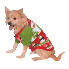 Ugly X-Mas Patterned Dog Sweater