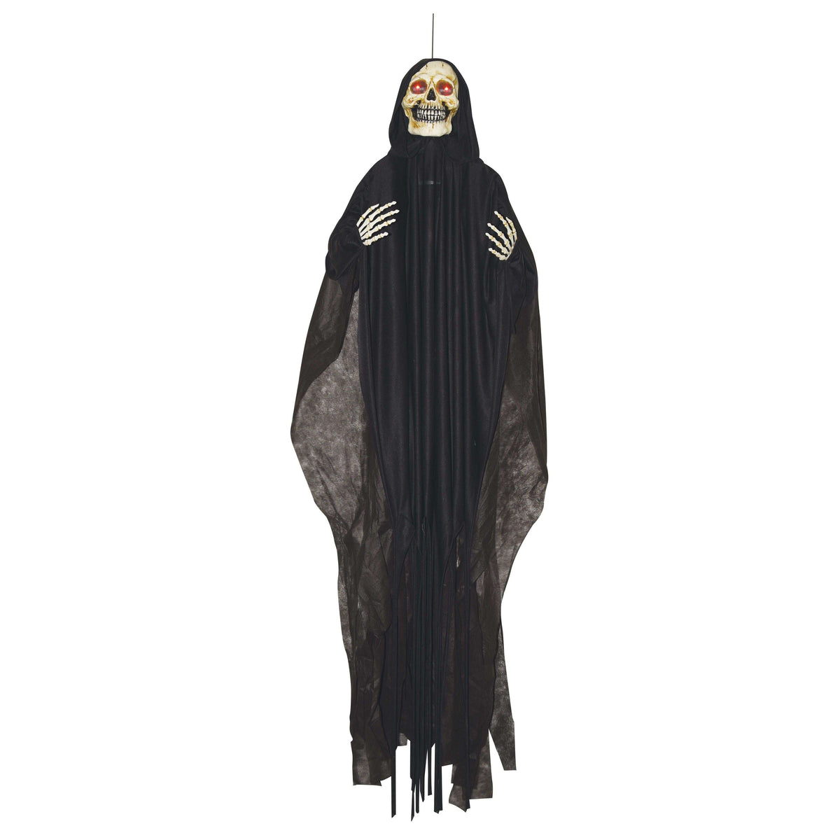 72" Light Up Black Shaking Reaper Decoration