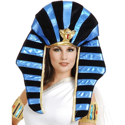 Turquoise & Black Egyptian Adult Headpiece