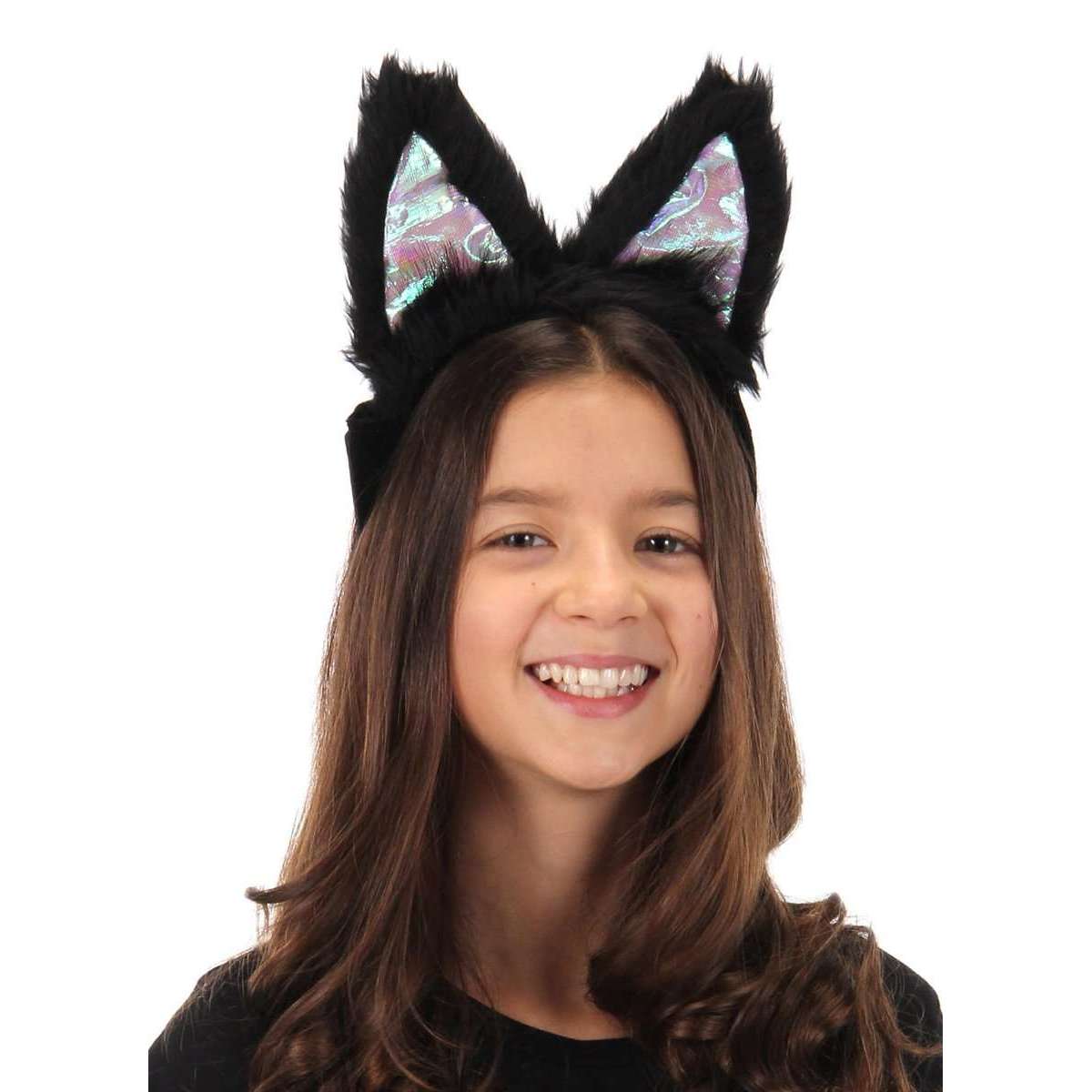 Light-Up Black Cat LumenEars Headband