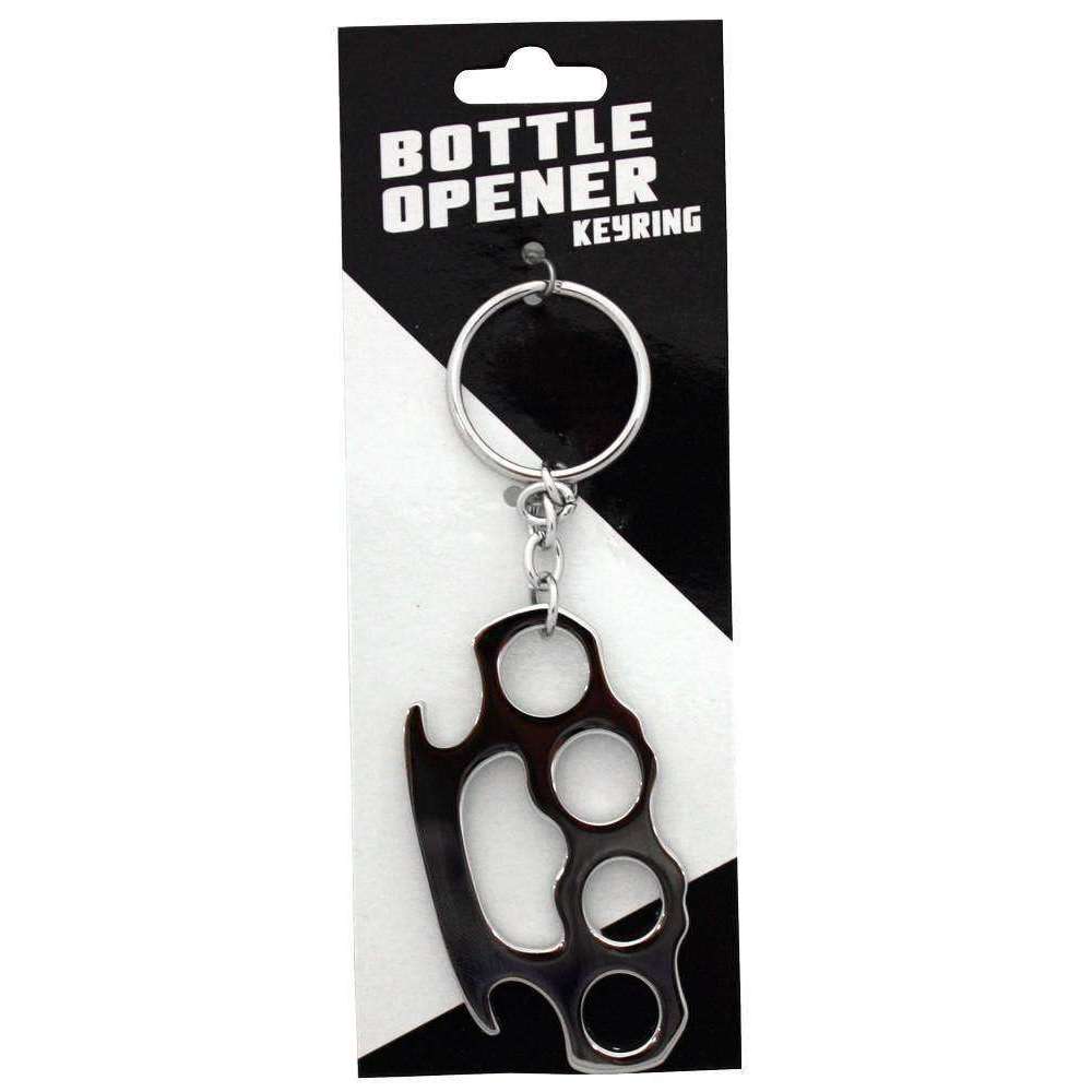 Brass Knuckles Opener Key Chain