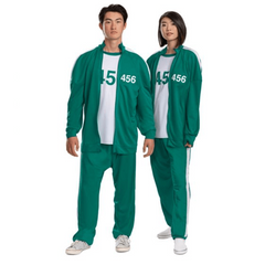 Squid Games Player 456 Tracksuit Adult Costume