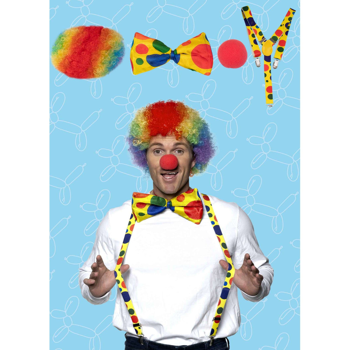 Deluxe Clown Accessory Kit