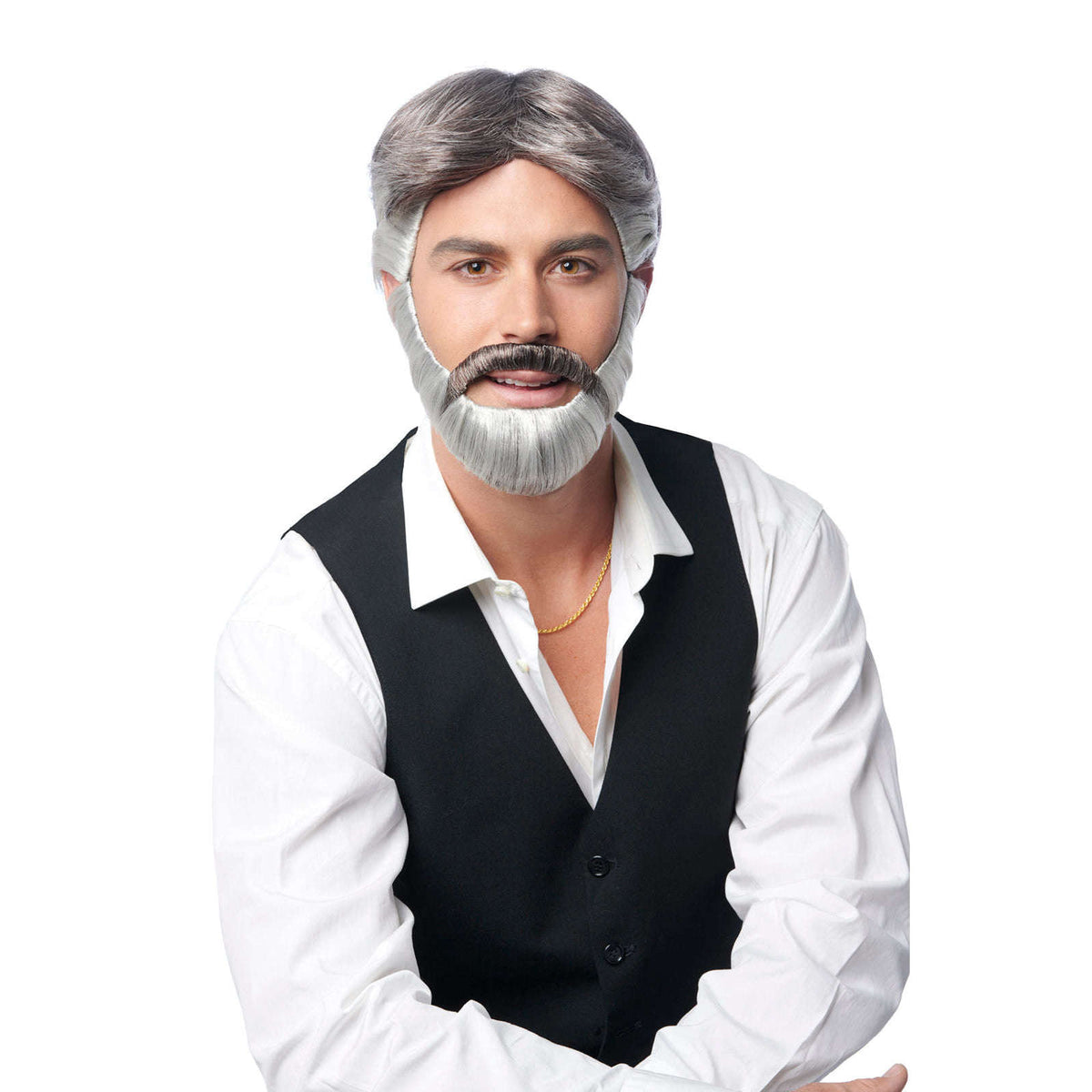 Most Interesting Man Wig & Beard Set