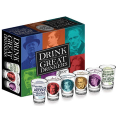 Great Drinkers Shot Glasses