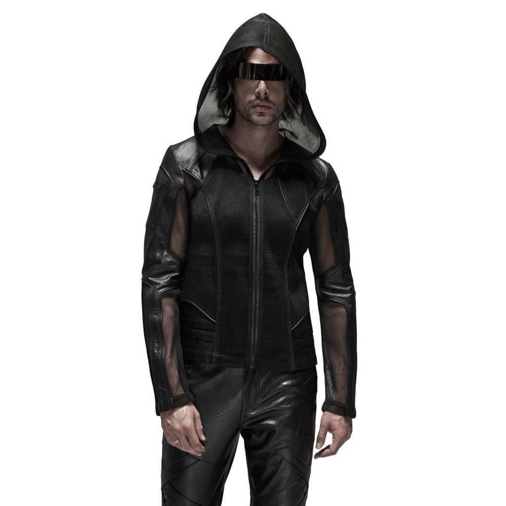 Punk Mesh Hoodie