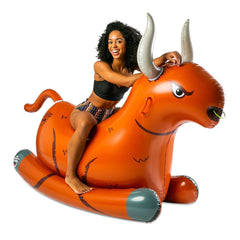 6' Giant Bull Rocker Pool Float