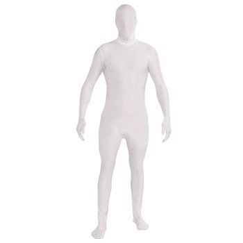 White Disappearing Man STD Adult Costume