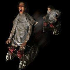 Wheelchair Lunger Screaming Man Prop