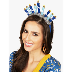 Menorah Hanukkah Headband