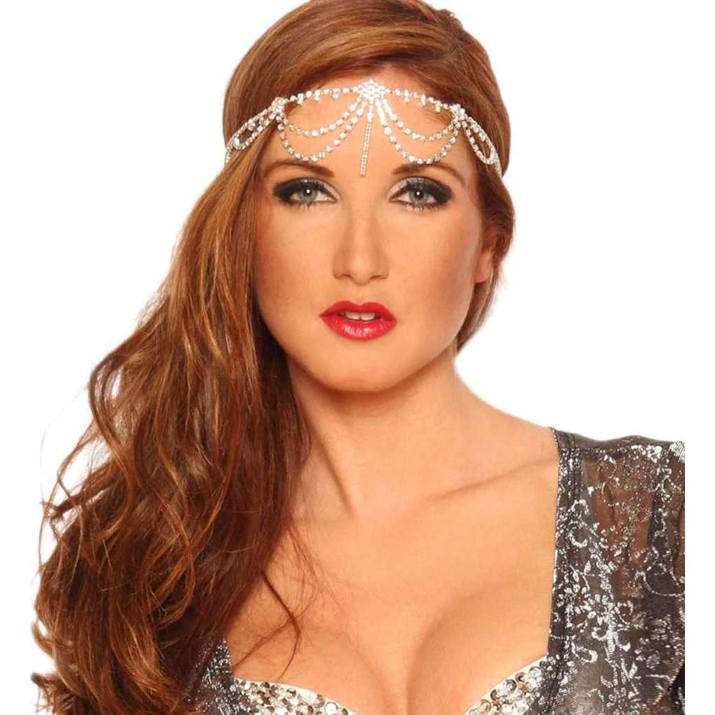 Silver Rhinestone Headband