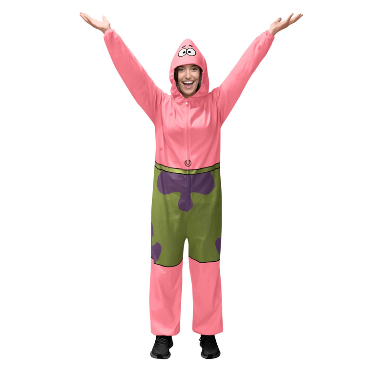 SpongeBob SquarePants Patrick Adult Jumpsuit Costume