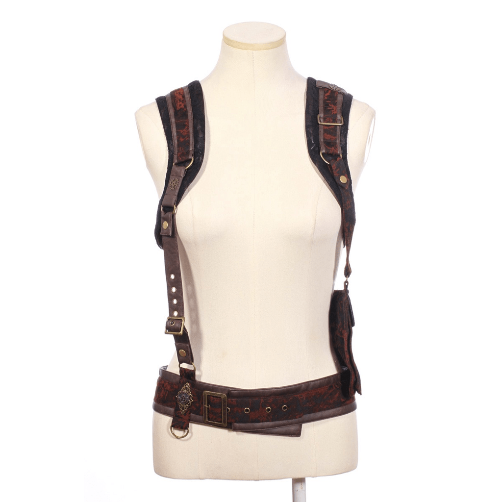 Steampunk Pouch Harness