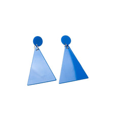 Triangle Mod Clip On Earrings