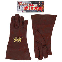 Brown Medieval Adult Gloves