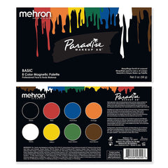 Mehron Paradise 8 Color Water Activated Palettes