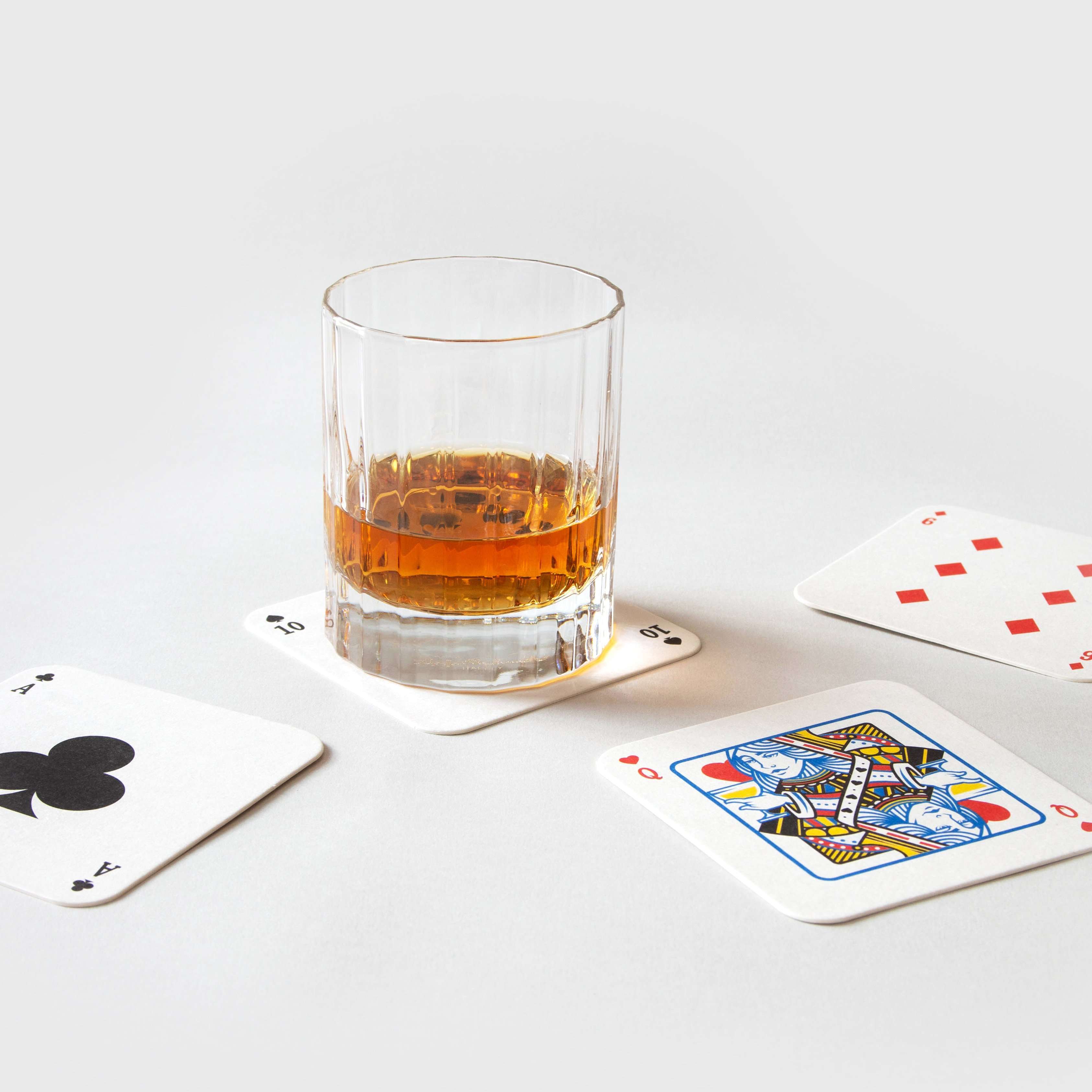 Playing Card Drink Coasters