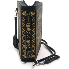 Book Of Spells Vinyl Clutch Bag