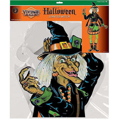 Vintage Halloween Jointed Witch