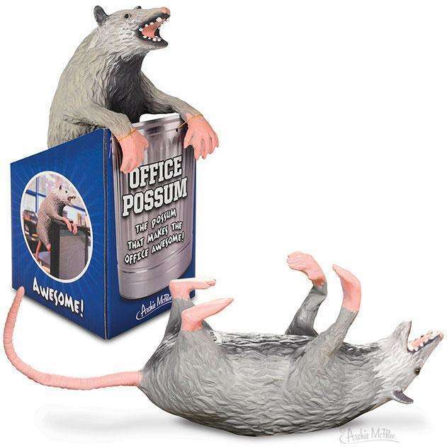 Office Possum Hanging Prank Toy