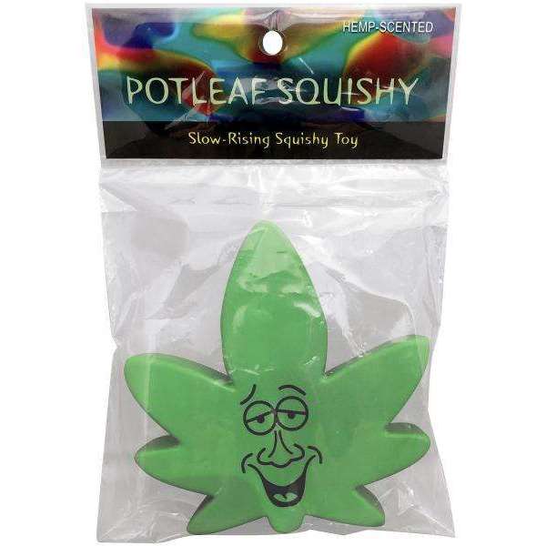 Pot Marijuana Leaf Squishy Scented Stress Toy