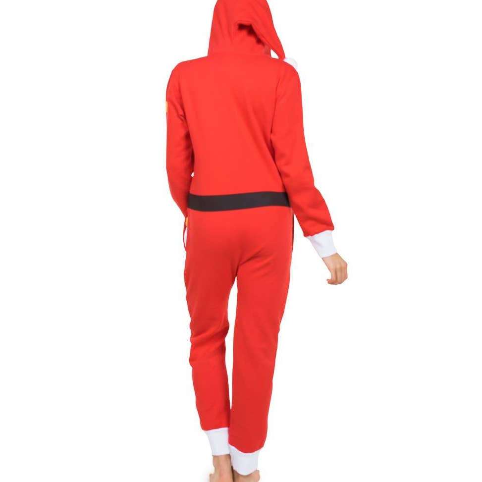 Unisex Santa Christmas Adult Jumpsuit