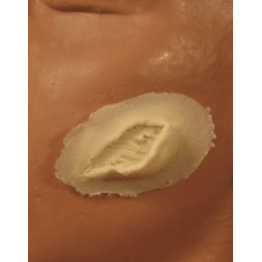 Skin Gouge Wound Foam Latex Prosthetic