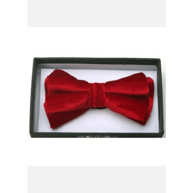 Red Velvet Bow Tie