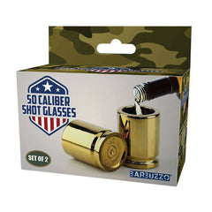 50 Caliber Bullet Shot Glasses