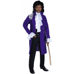 Purple Rain Glam 80s Pop Star Adult Costume