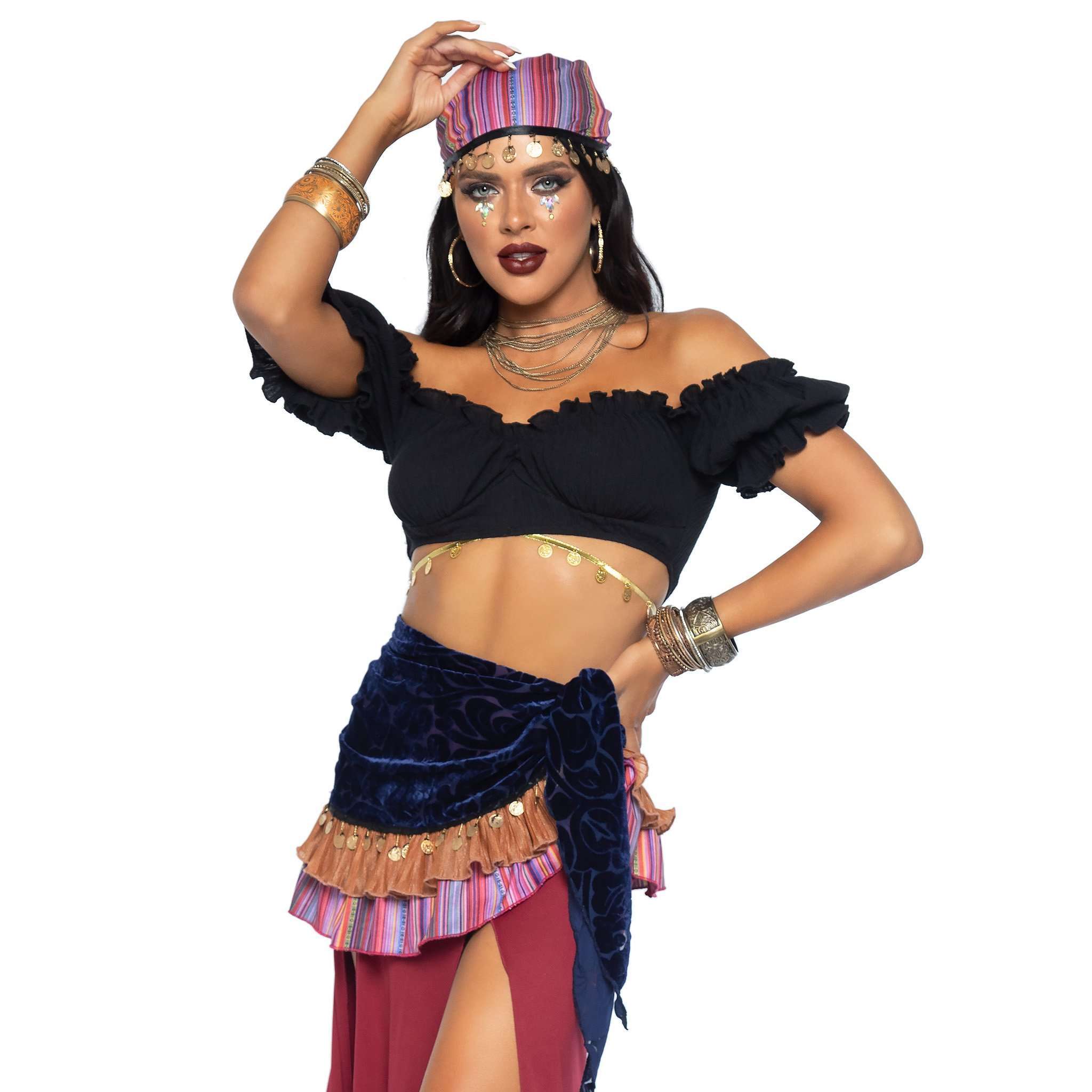 Crystal Ball Beauty Gypsy Queen Adult Costume