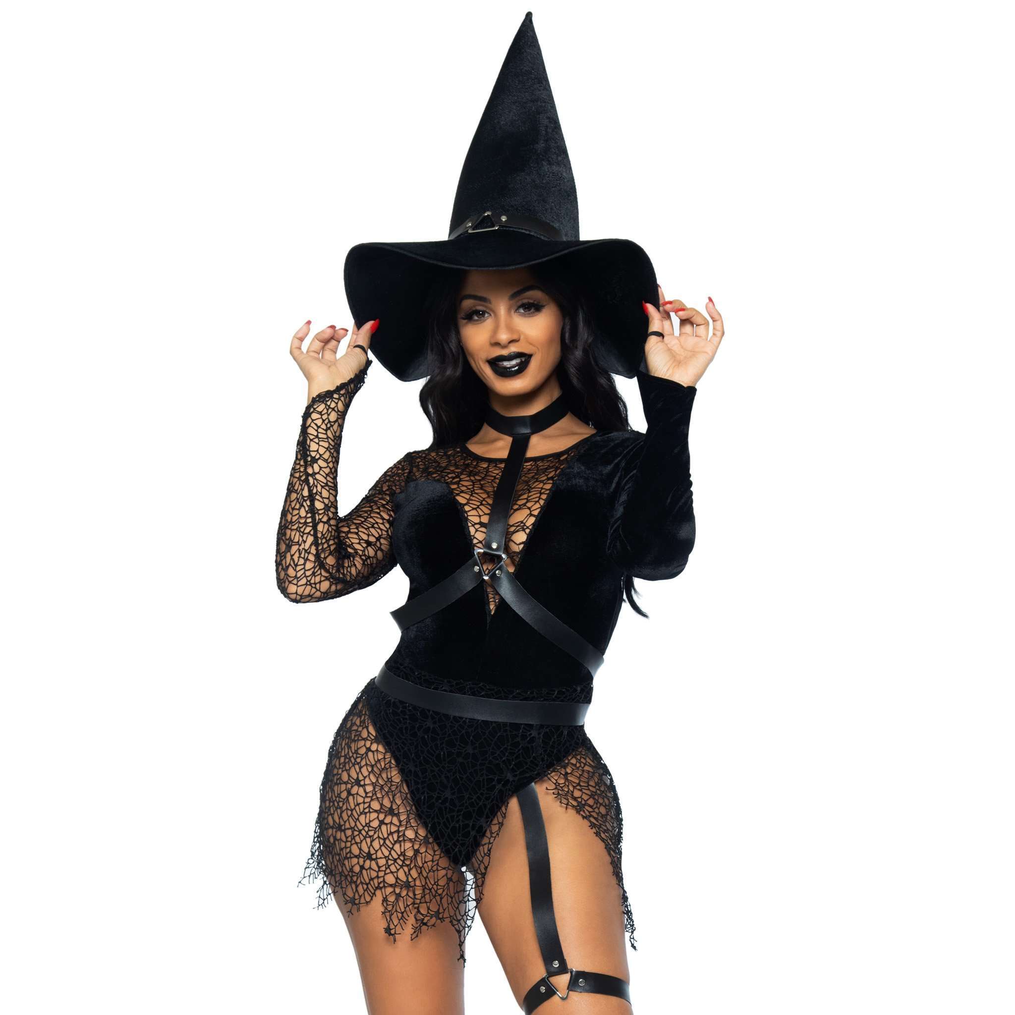 Crafty Witch Women's Sexy Costume & Hat