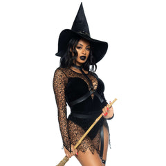 Crafty Witch Women's Sexy Costume & Hat