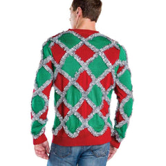 Men's Ornament & Garland Ugly Christmas Sweater