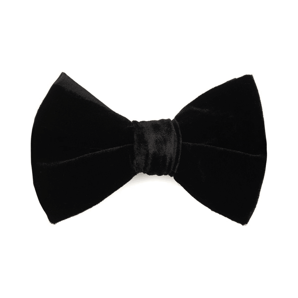 Black Velvet Bow Tie