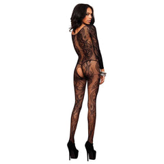 Long Sleeve Lace Body Stocking