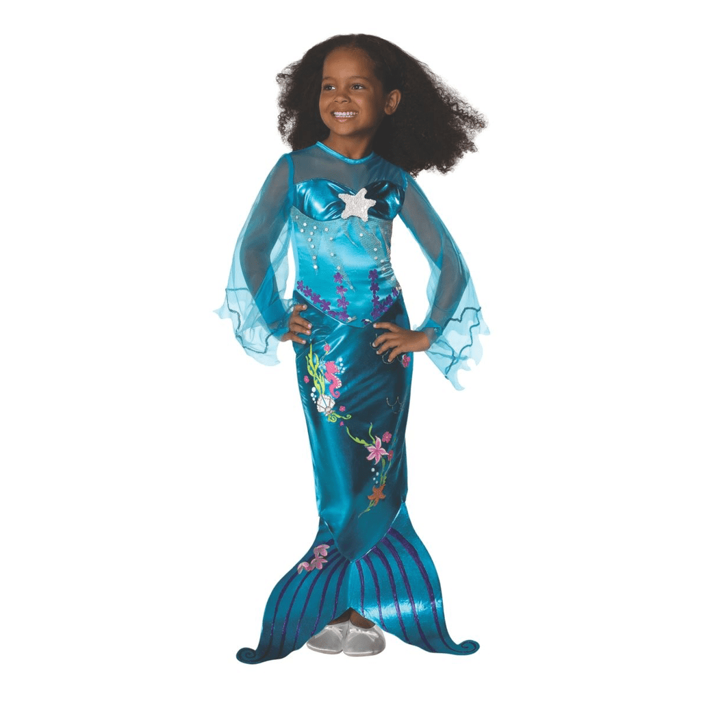 Magical Mermaid Blue Child Costume