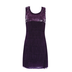 Purple Flapper Dress