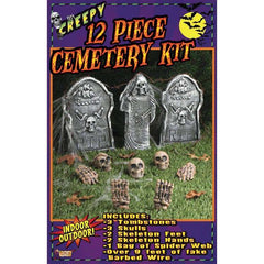 Creepy 12 Piece Cemetery Kit