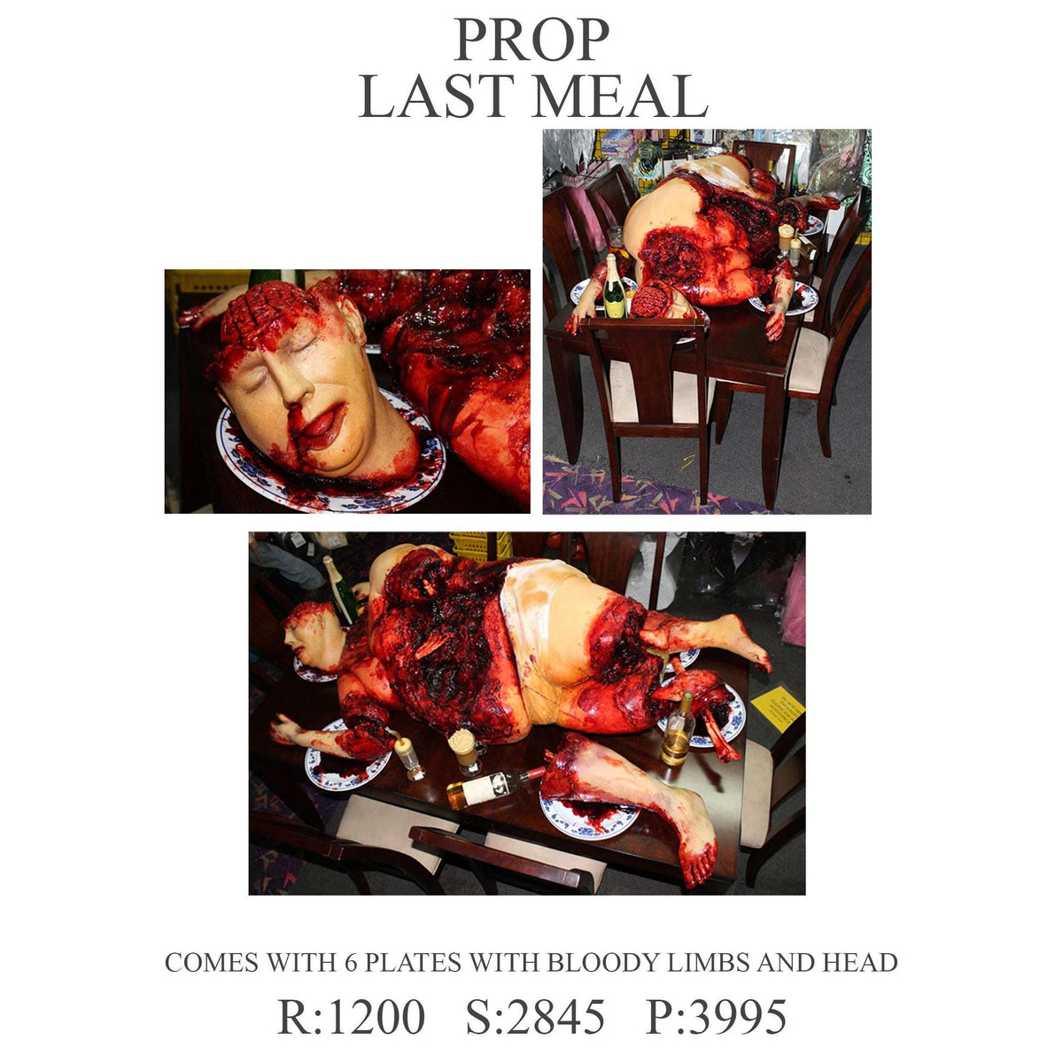 The Last Meal Deluxe Prop Set