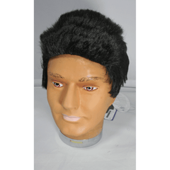 Black Flat Top 90s DJ Wig