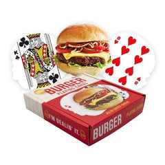 Hamburger Shaped Playing Cards