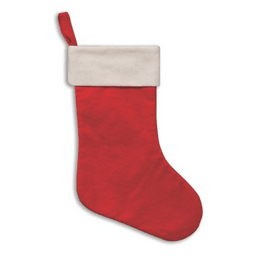 19" Red Felt X-Mas Stocking