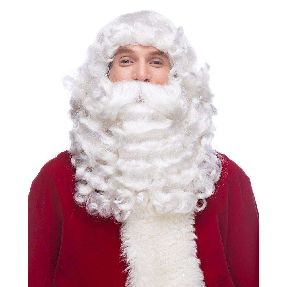 White Santa Claus Jumbo X Wig