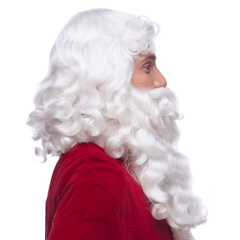 White Santa RX Full Wig