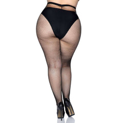 Plus Size Fishnet Pantyhose