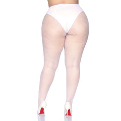 Plus Size Fishnet Pantyhose