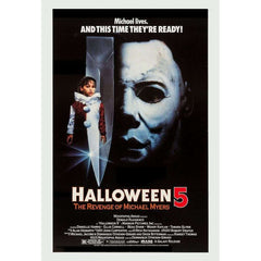 Halloween 5 Michael Myers Latex Mask