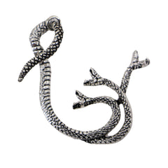 Three Headed Serpent Ear Cuff