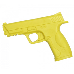 8" Yellow Polypropylene Plastic Training Glock Pistol Prop Gun